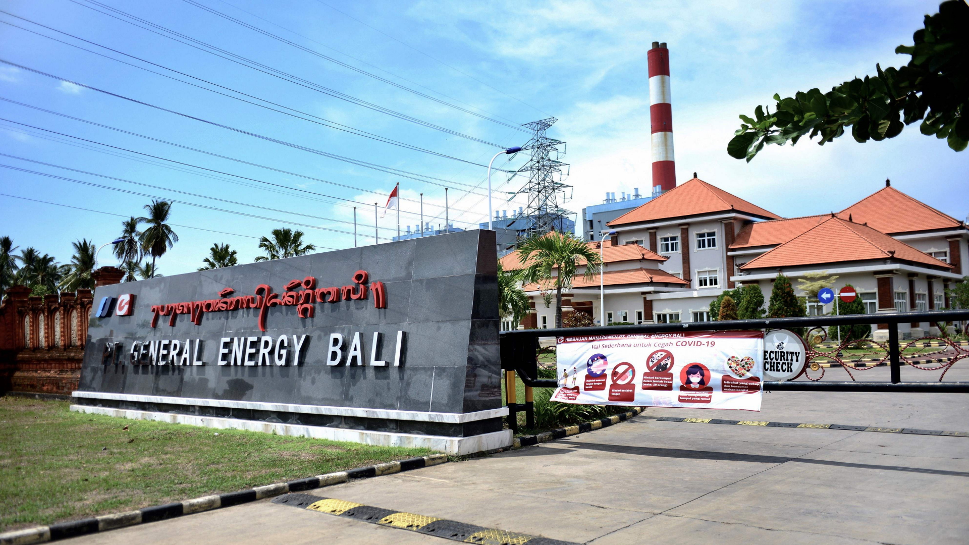 Ein von China finanziertes Kohlekraftwerk auf der indonesischen Insel Bali | AFP