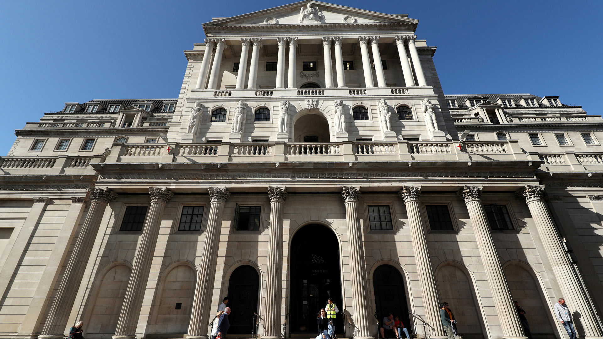 Die Bank of England in London | picture alliance / empics