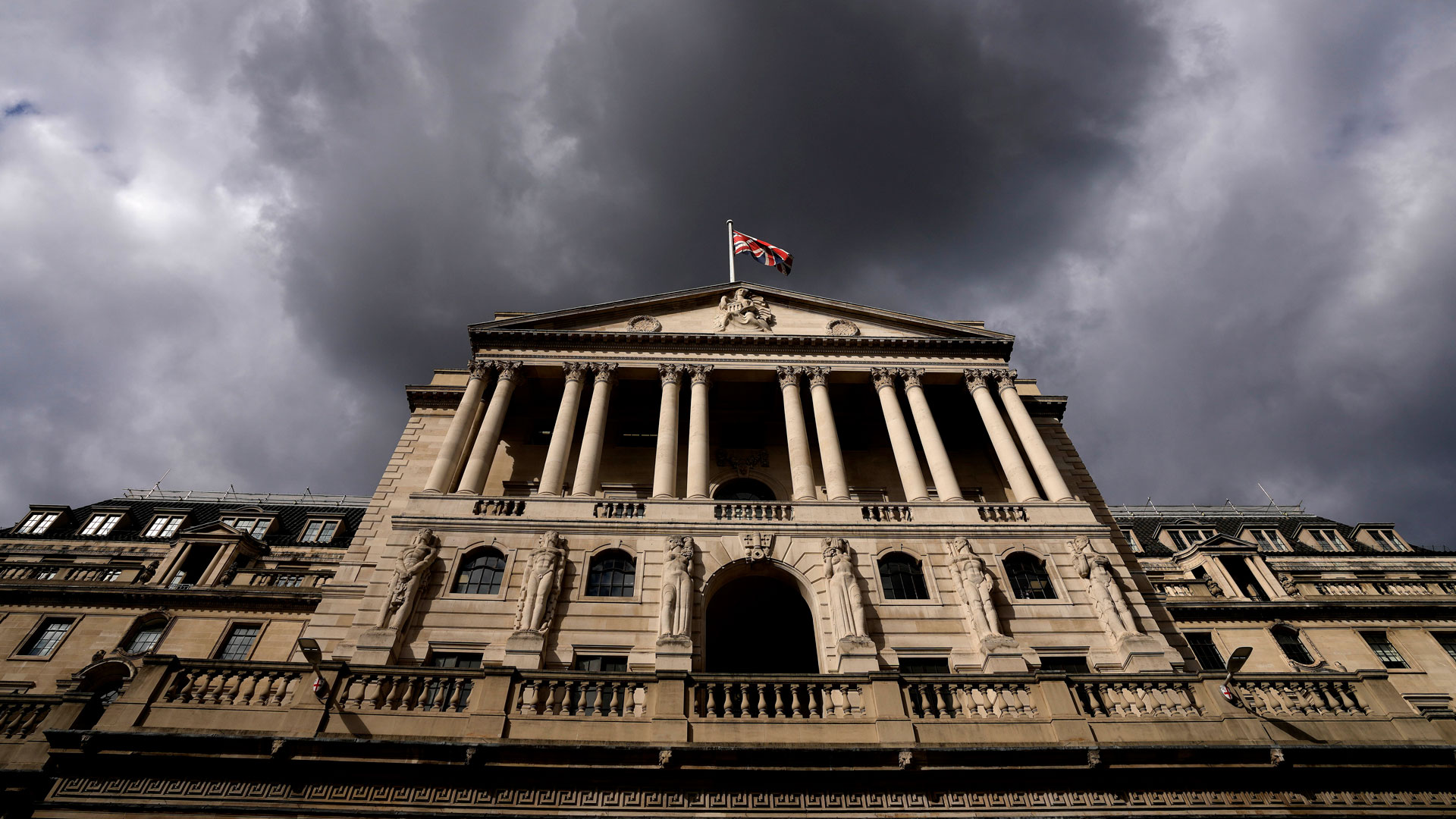 Blick auf die Bank of England in London. | picture alliance / ASSOCIATED PR