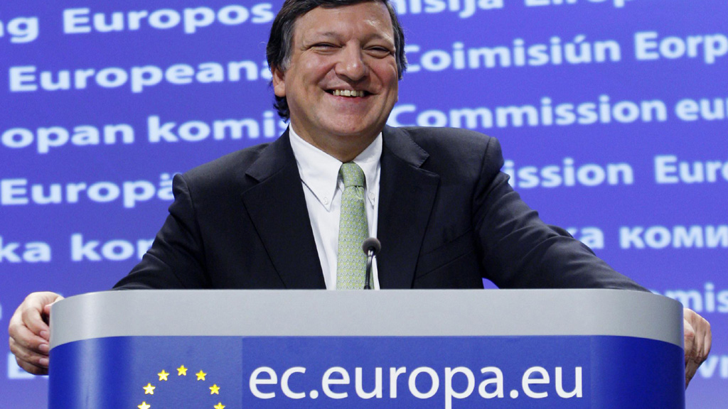 José Manuel Barroso freut sich über das Votum der Iren
