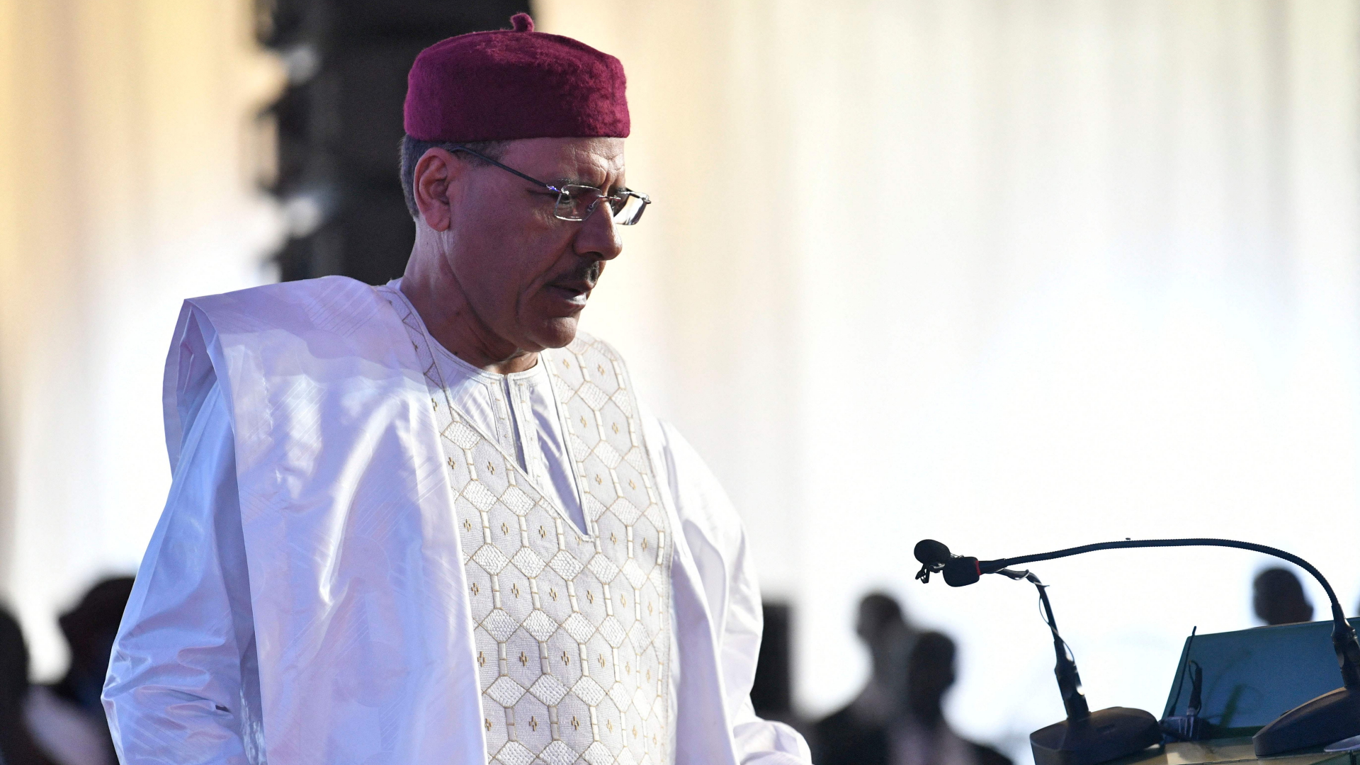 Nigers gewählter Präsident Mohamed Bazoum (Archiv Mai 2023)