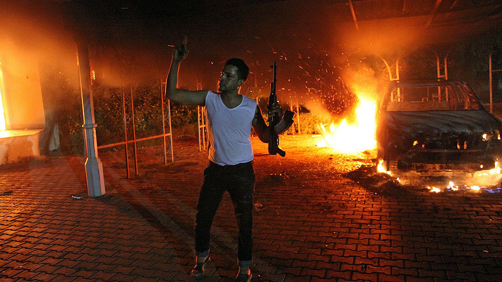 Archiv: Angriff auf US-Konsulat in Bengasi 2012 | AFP
