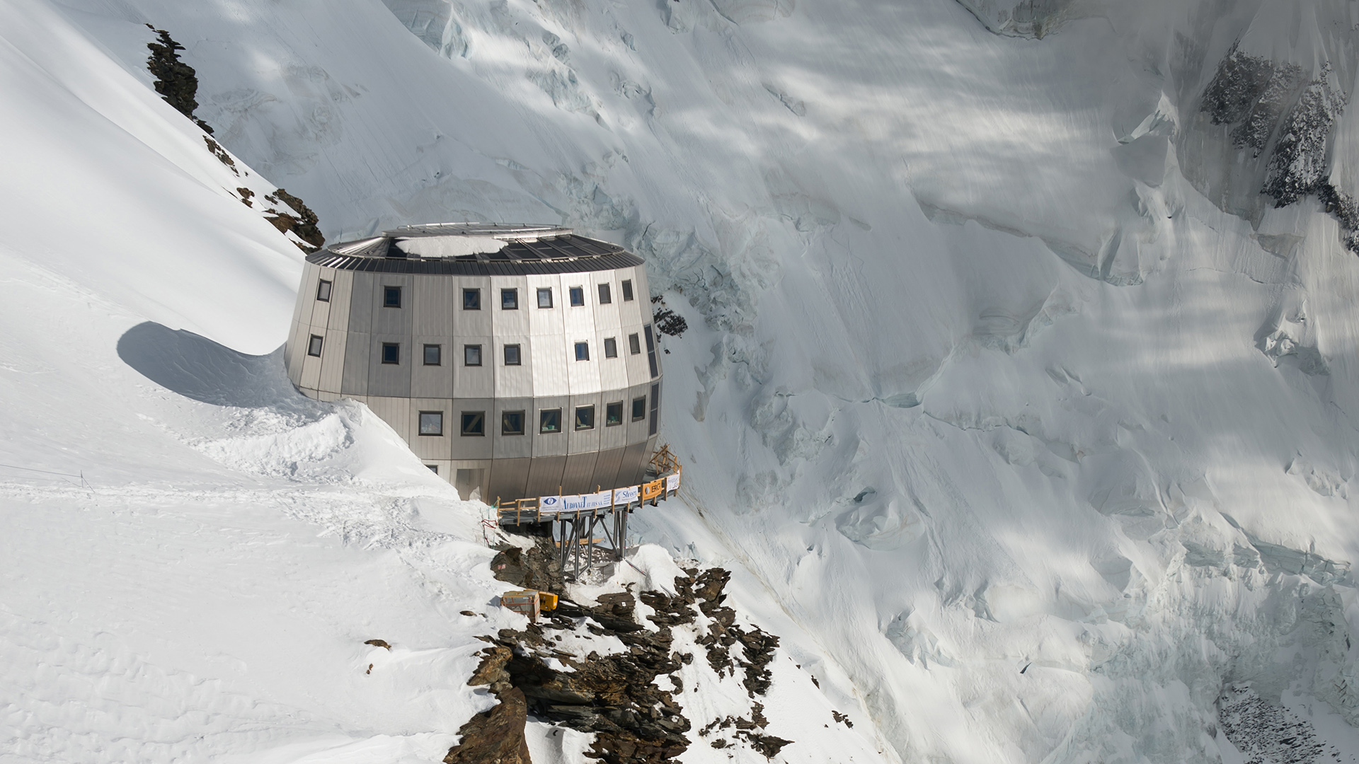 Berghütte Goûter am Mont Blanc | picture alliance / abaca