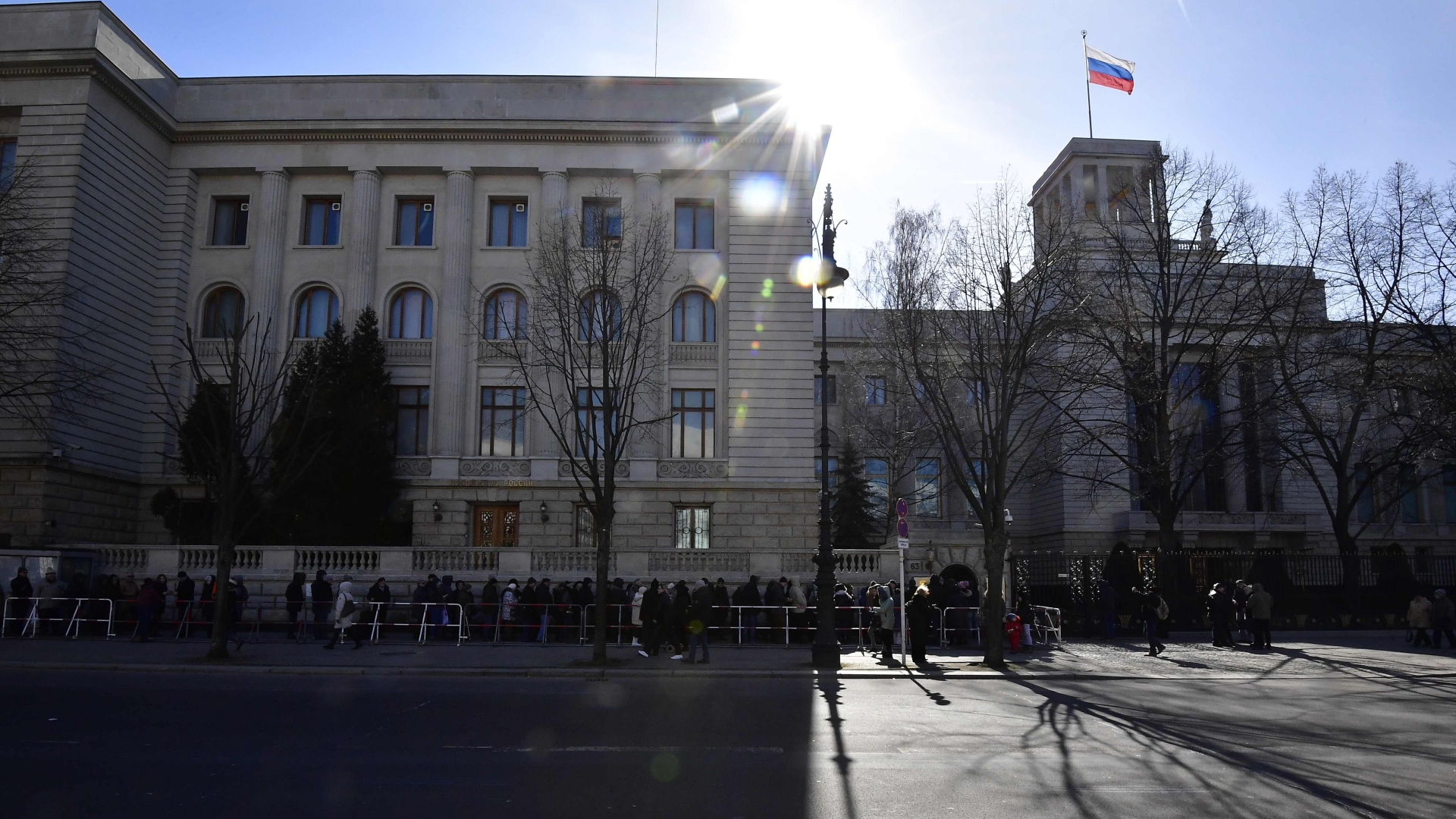 Russische Botschaft in Berlin | AFP