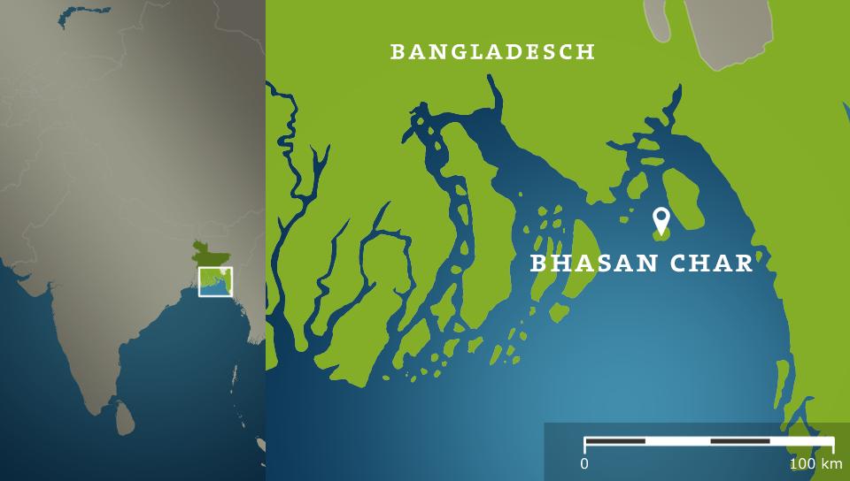 Karte: Bhasan Char