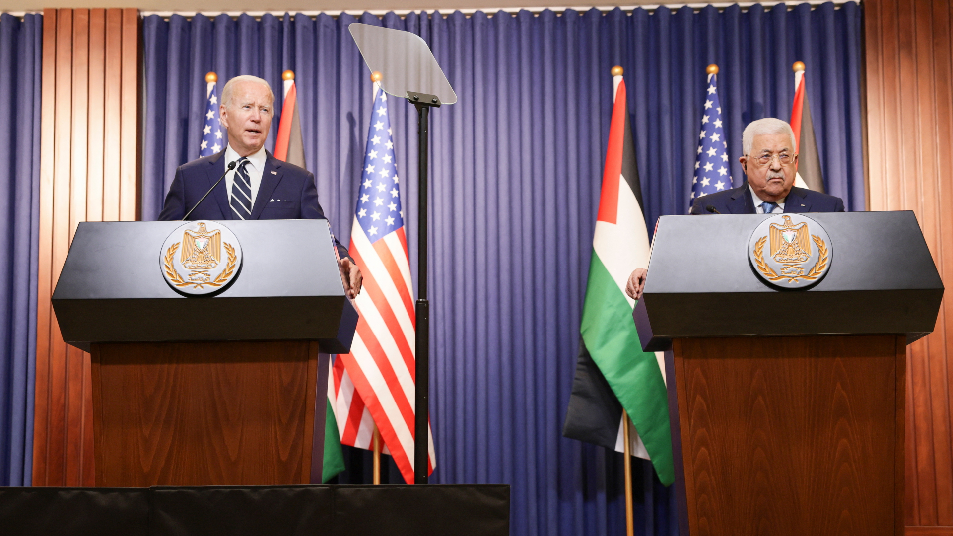 Joe Biden und Mahmoud Abbas | REUTERS
