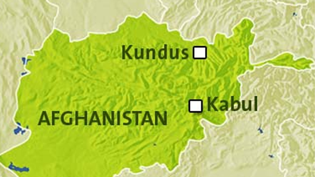 Karte Afghanistan Kabul Kundus