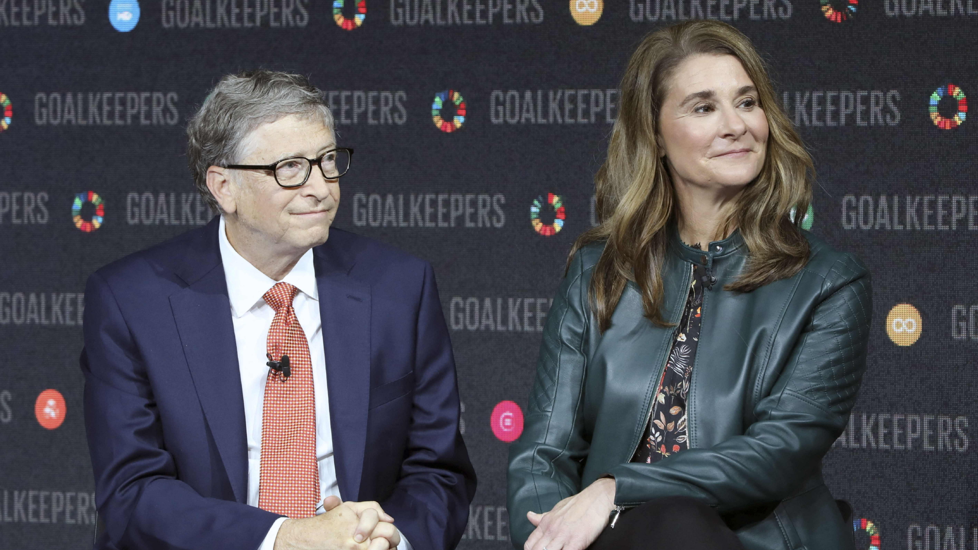 Microsoft-Gründer Bill Gates und seine Frau Melinda | AFP