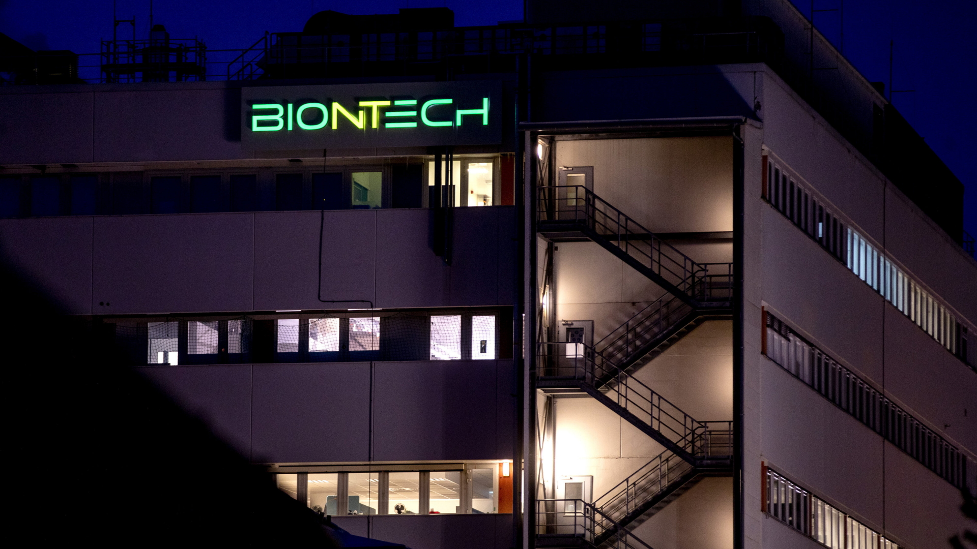 Produktionsstätte von BioNTech in Marburg | AP