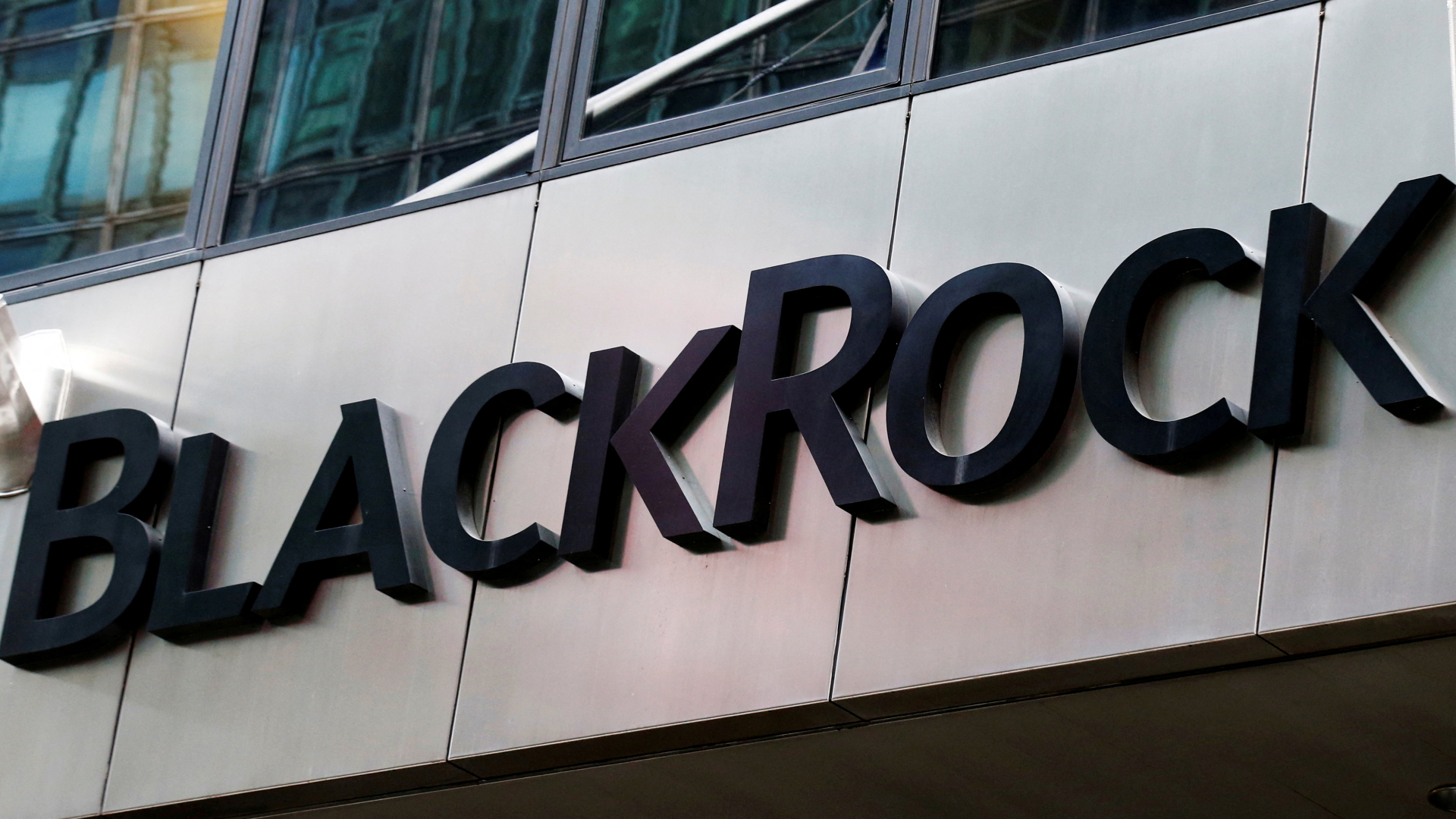 Logo des Vermögensverwalters BlackRock | REUTERS