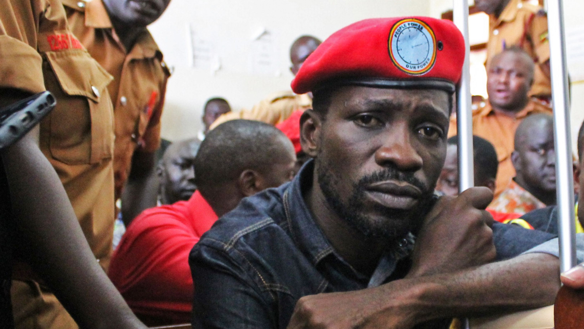 Der Oppositionelle Bobi Wine aus Uganda | AFP