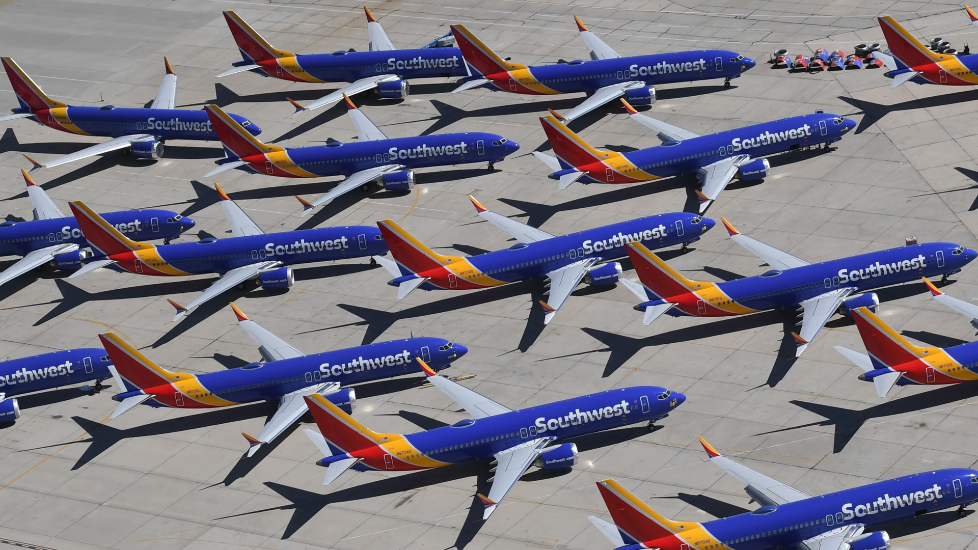 Die 737 Max-Reihe Boeings ist vom Verkaufsschlager zum Ladenhüter geworden. | AFP