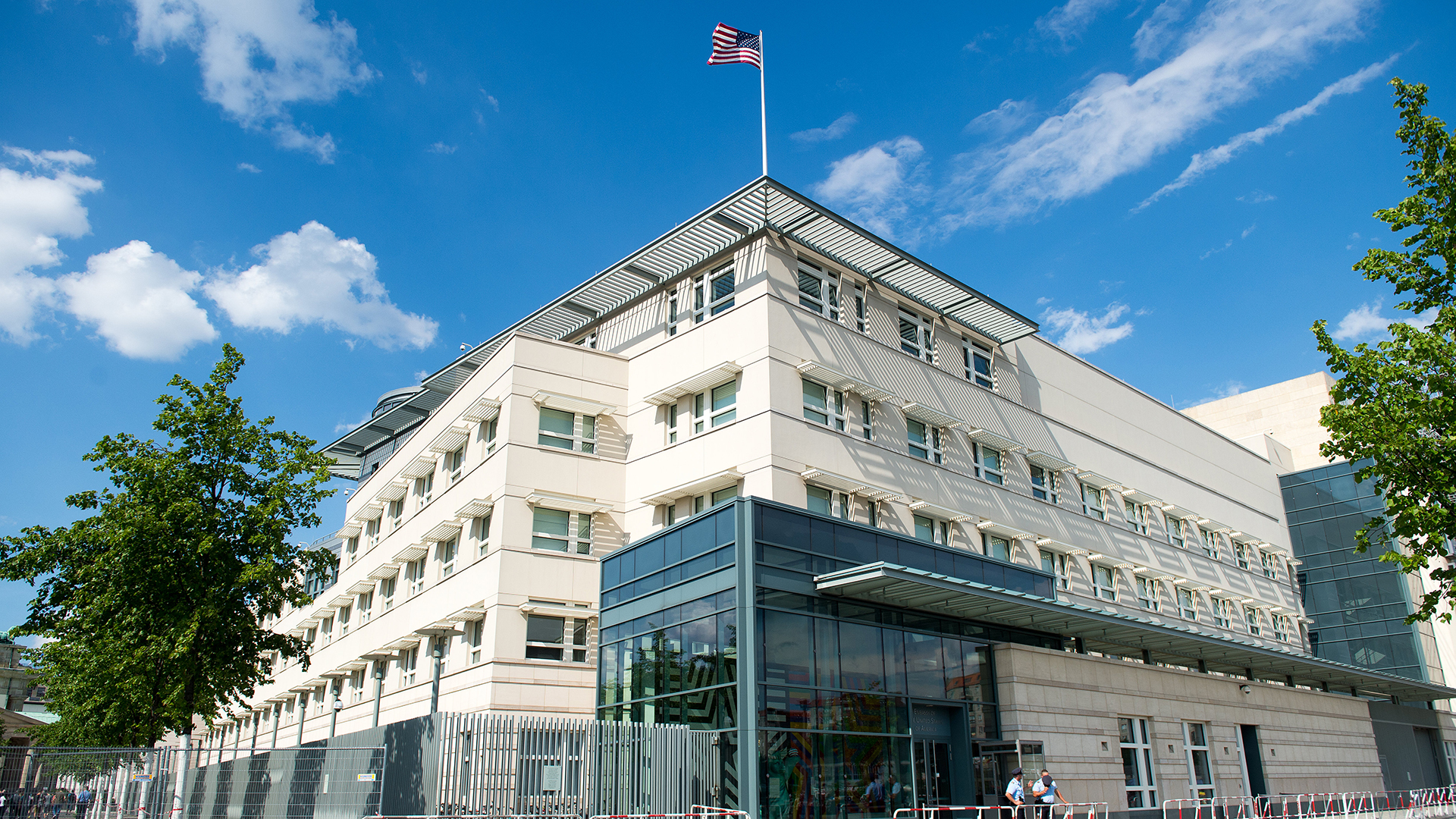 Die US-Botschaft in Berlin | dpa