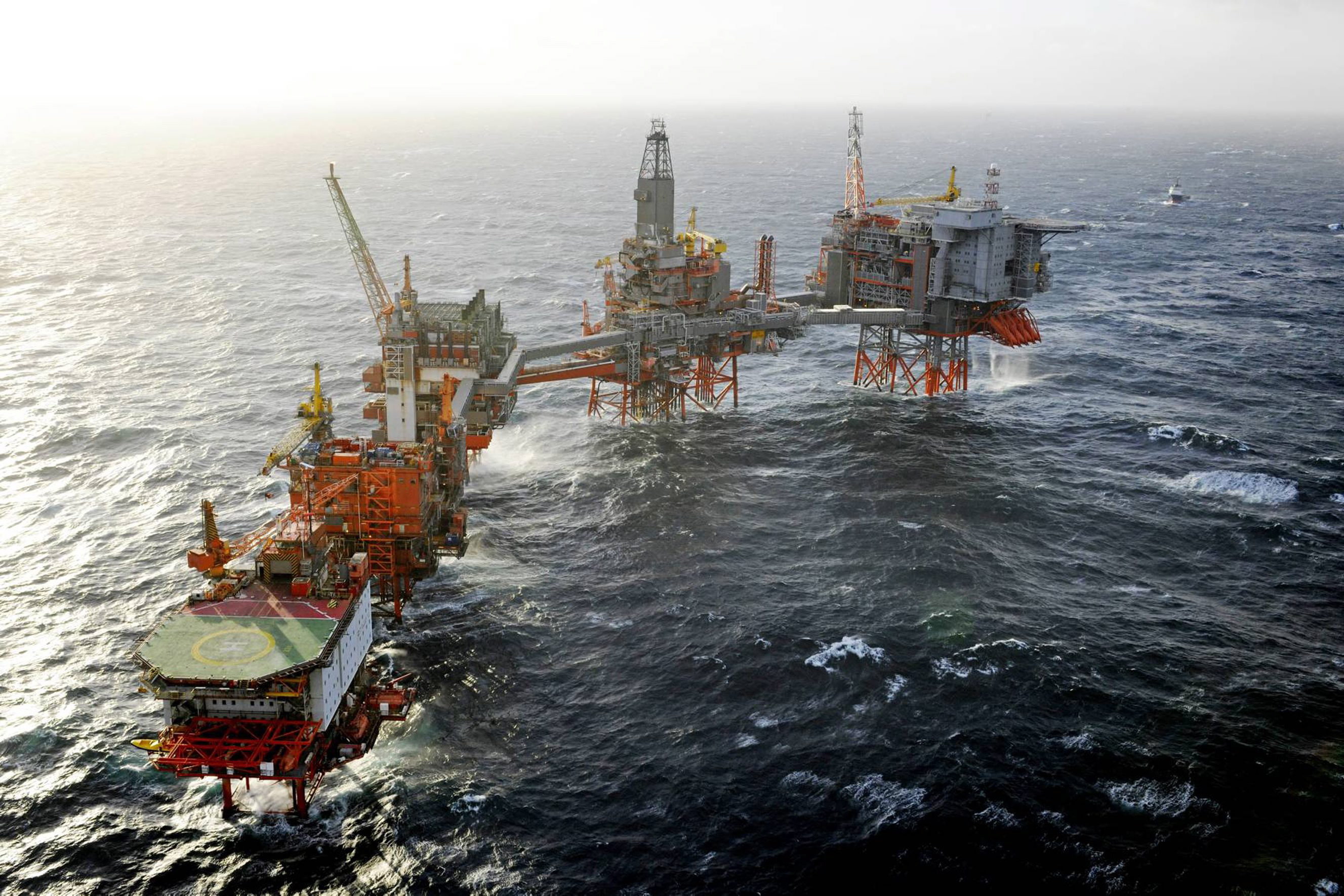 BP-Plattform in der norwegischen Nordsee | null
