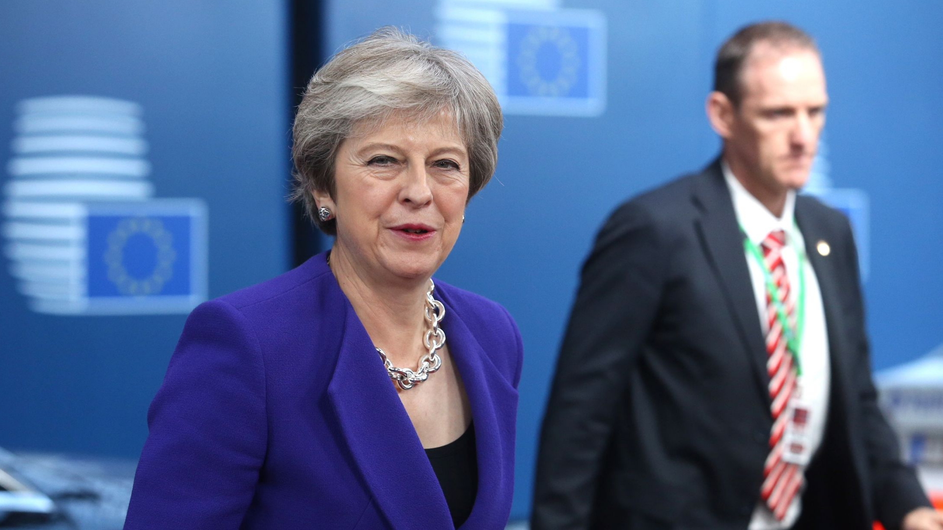 Die britische Premierministerin Theresa May | AFP
