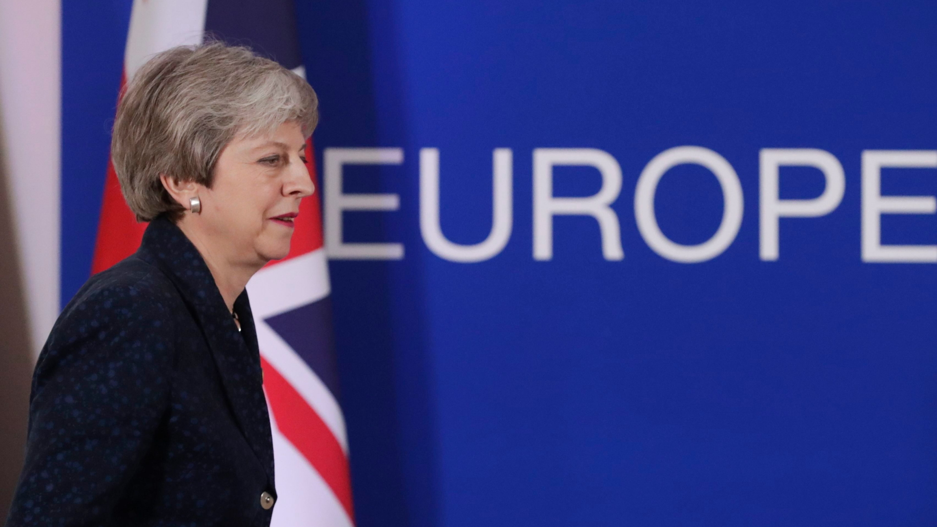 Großbritanniens Premierministerin Theresa May. | STEPHANIE LECOCQ/EPA-EFE/REX