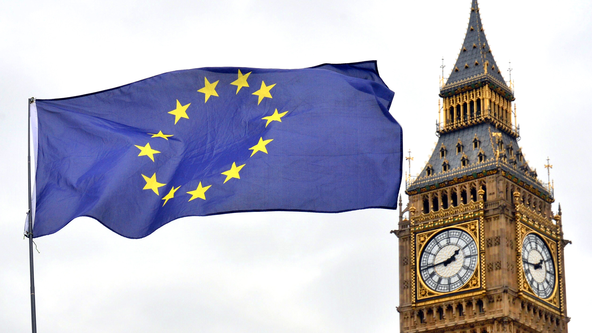 EU-Flagge  in London