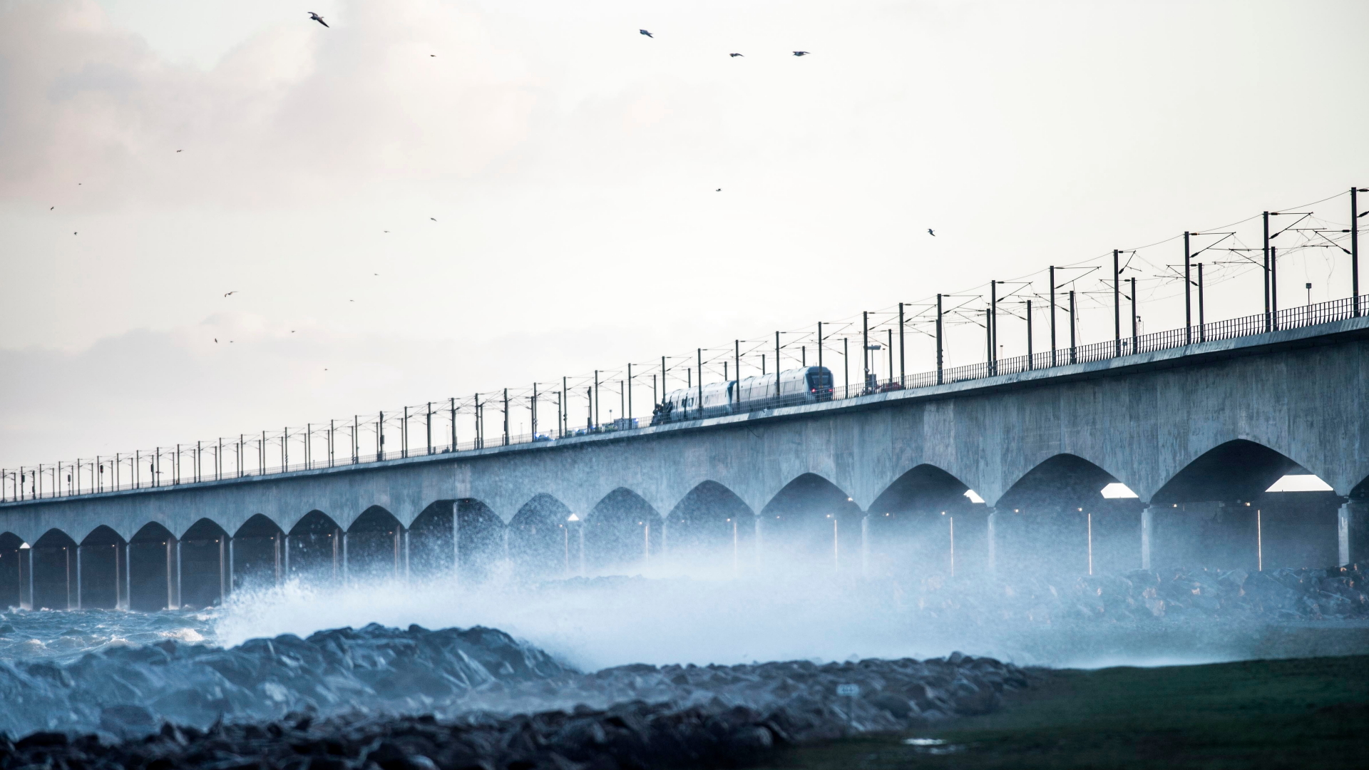 Die Große-Belt-Brücke in Dänemark | TIM K JENSEN/EPA-EFE/REX