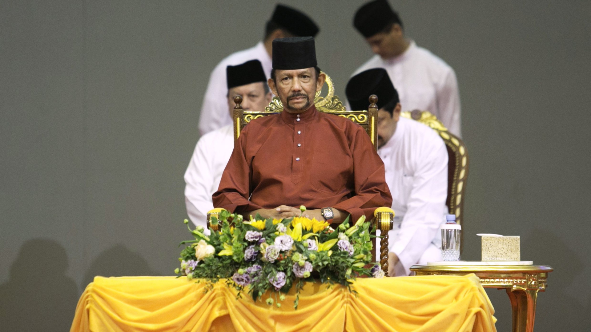 Sultan von Brunei, Hassanal Bilkiah | STR/EPA-EFE/REX