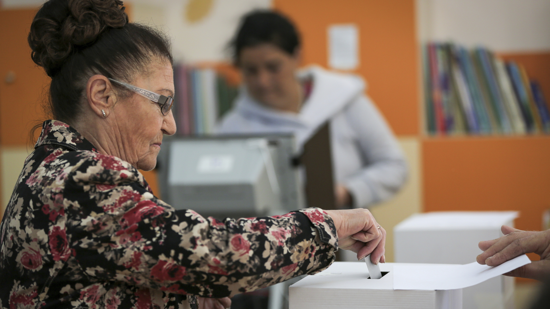 Wahllokal in Bulgarien