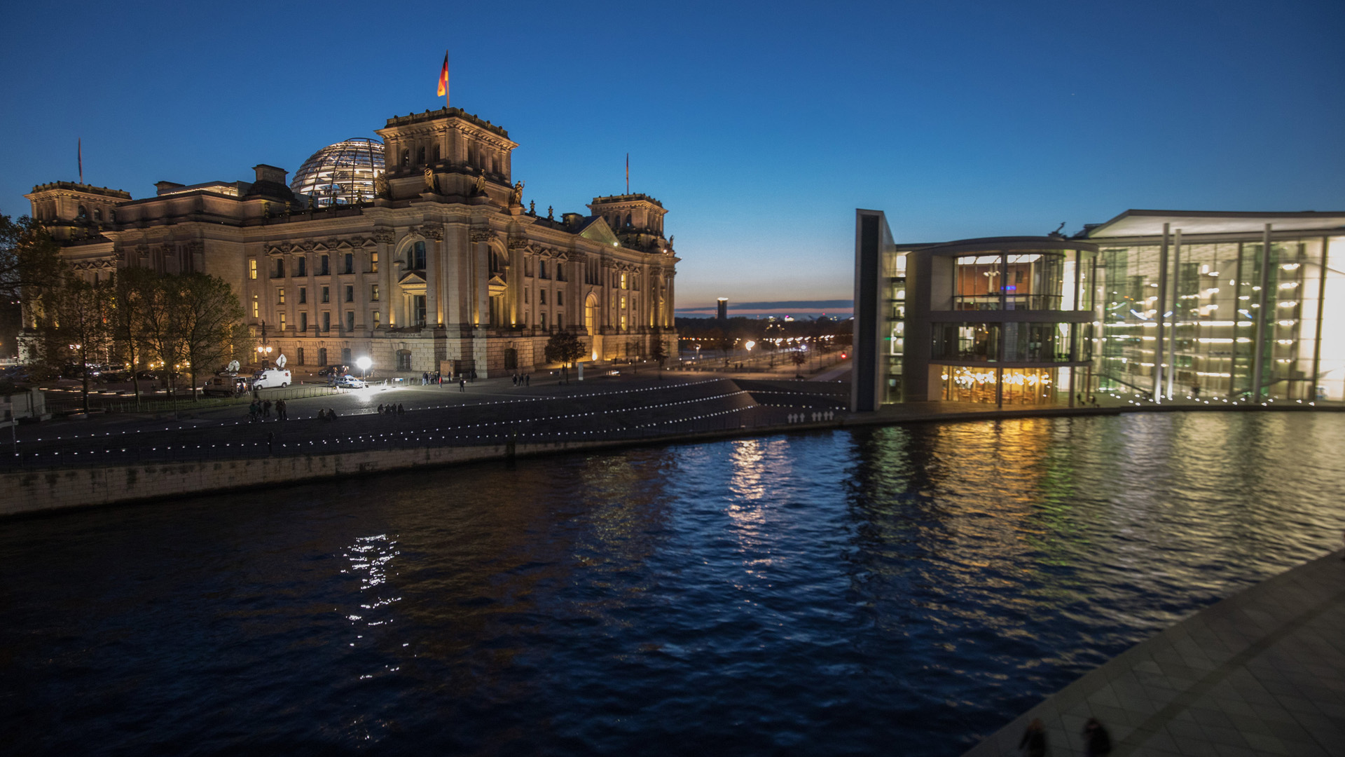 Bundestag und Kanzleramt
