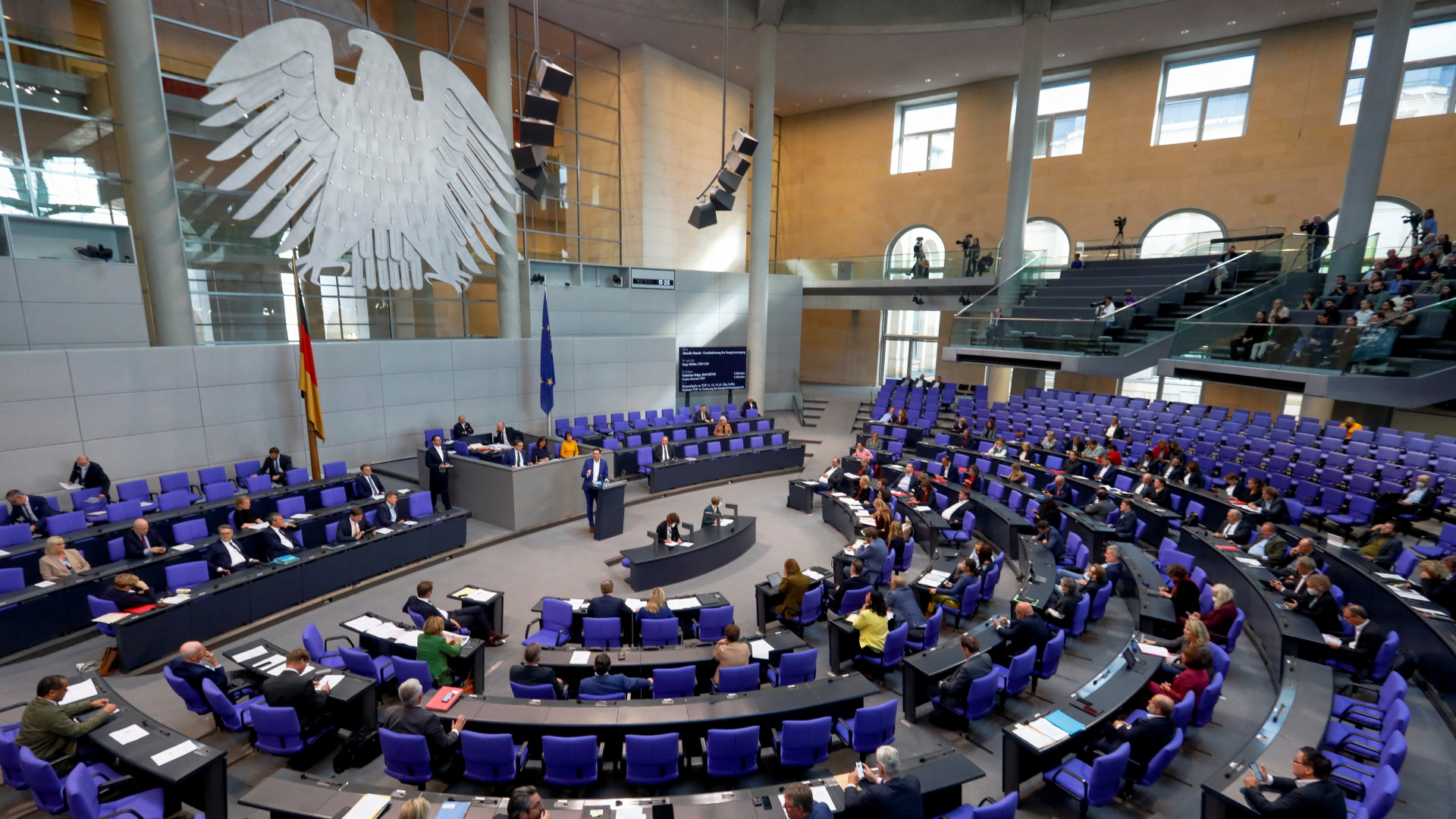 Der Bundestag (aufgenommen am 22. September) | REUTERS