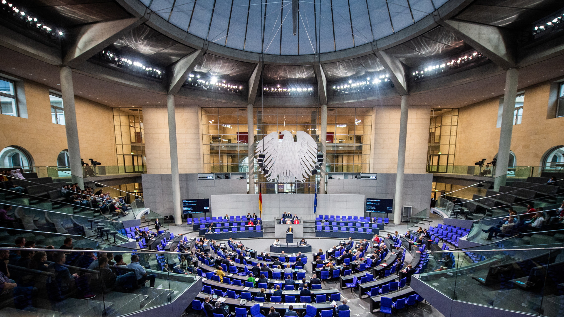 Blick in den Deutschen Bundestag | dpa