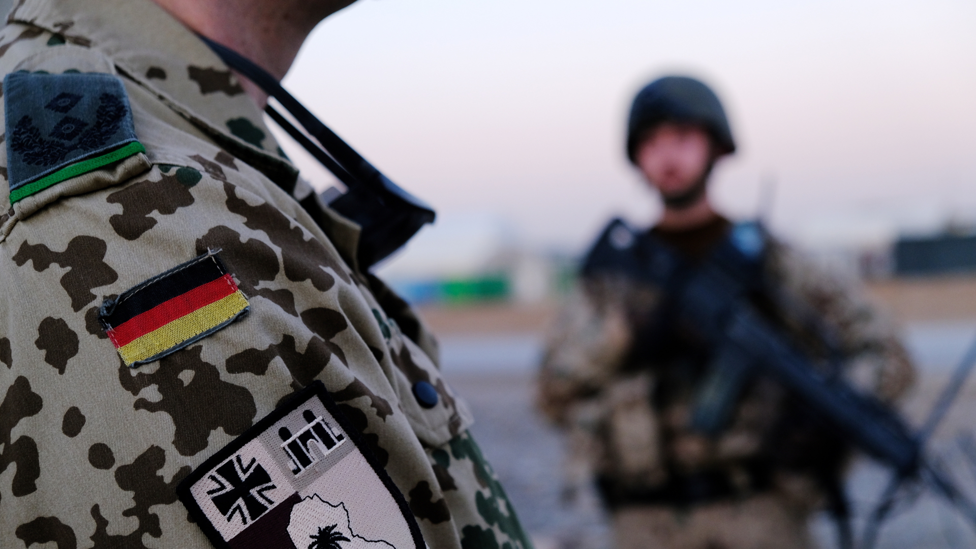 Soldaten der Bundeswehr in Erbil