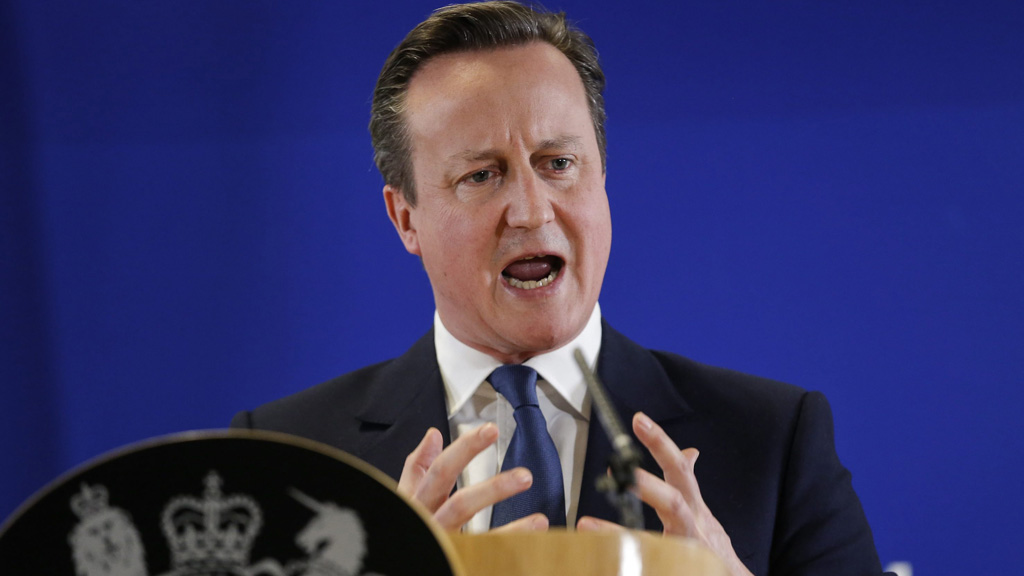 Britischer Premier David Cameron in Brüssel | null