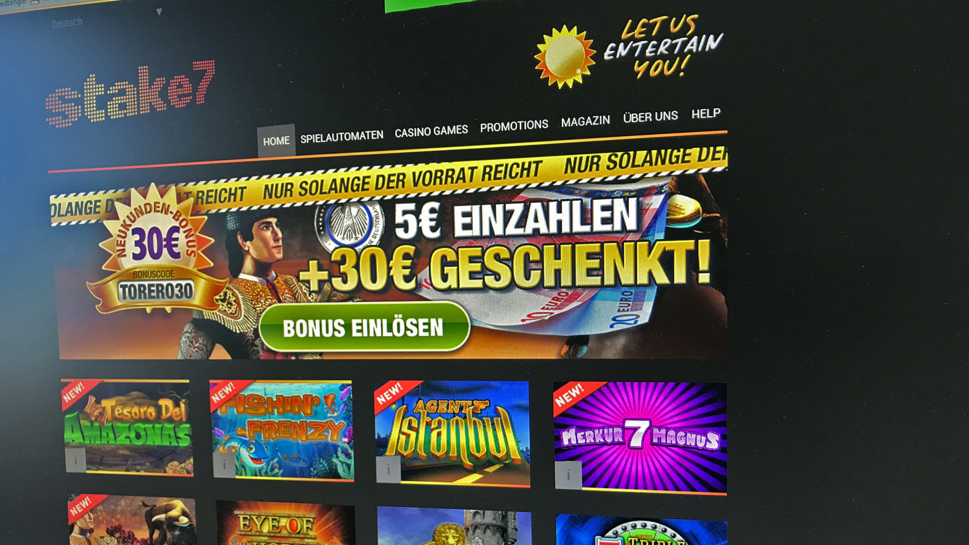 Online Casino Stake7 auf dem Computer | NDR