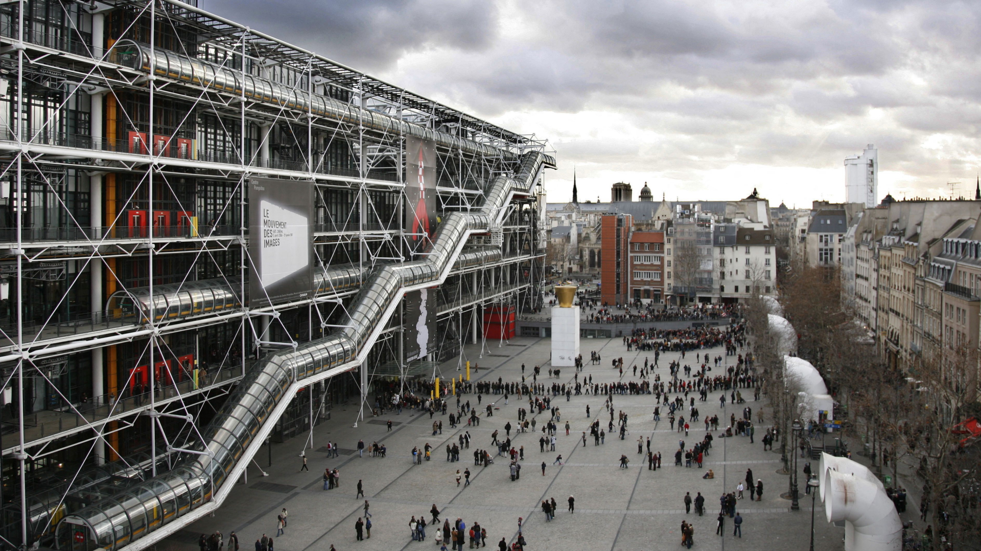 Das "Centre Pompidou" in Paris. | AFP