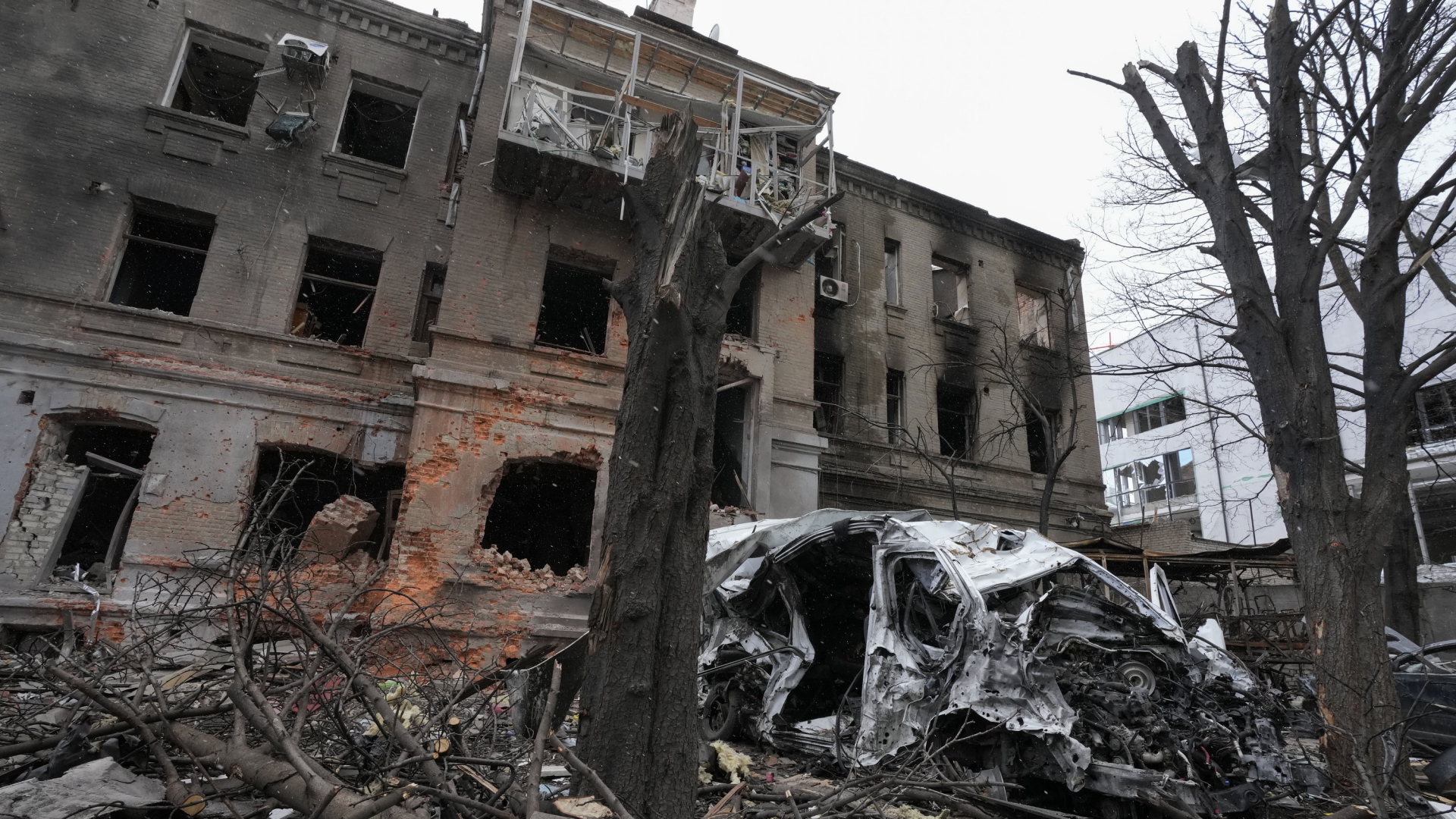 Zerstörung in Charkiw | AP