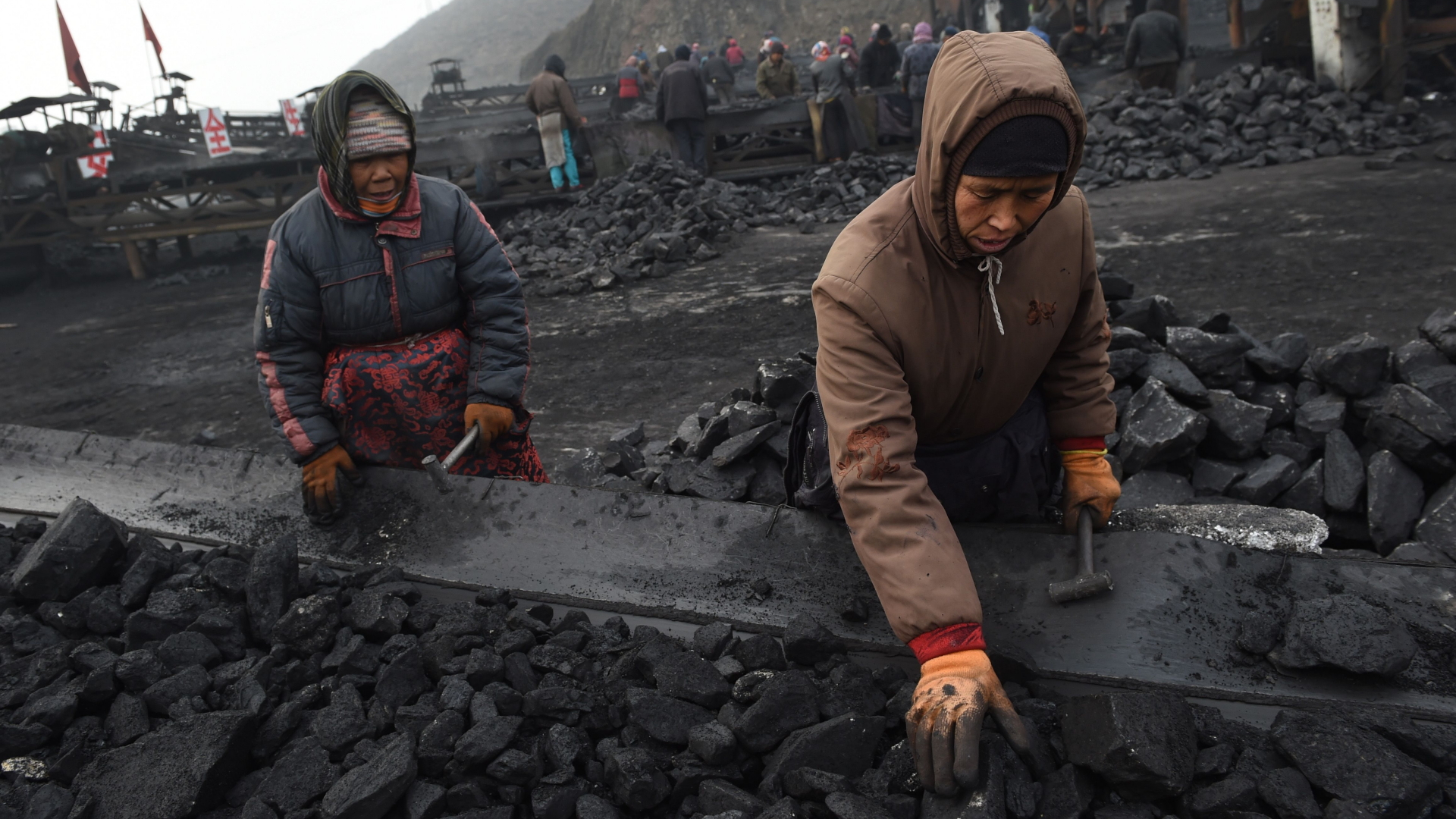Kohlemine in der chinesischen Provinz Shanxi, Archivbild | AFP