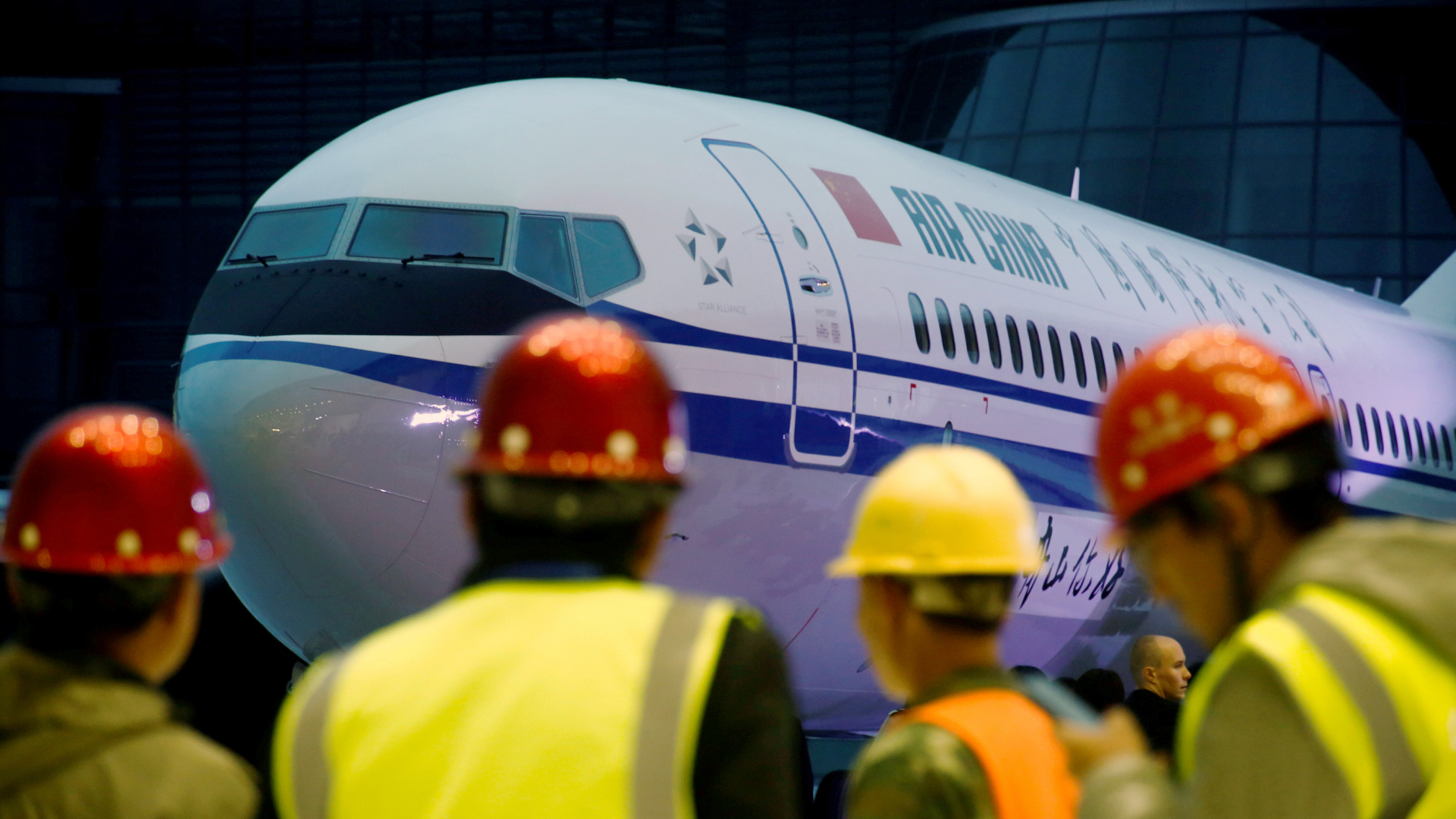 Eine Boeing 737 Max 8 von Air China | REUTERS
