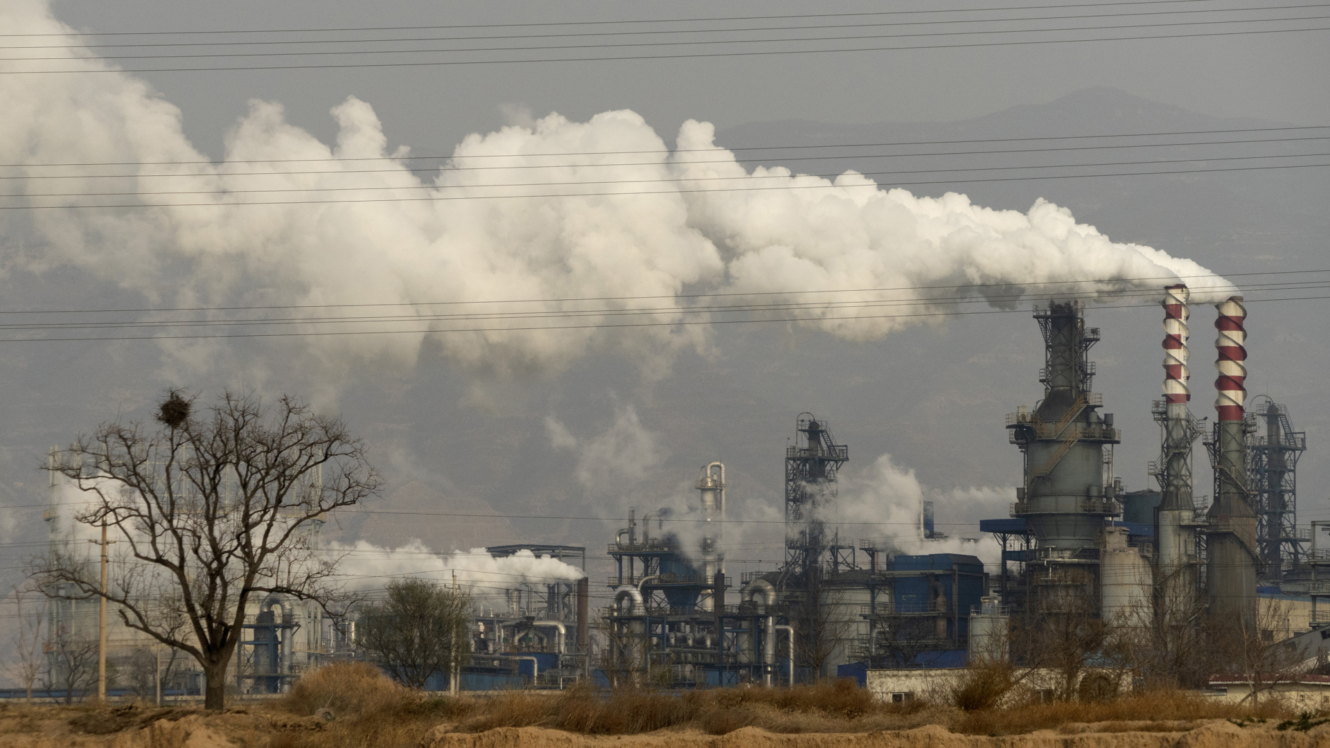Kohleverarbeitungsanlage in Hejin, China | dpa