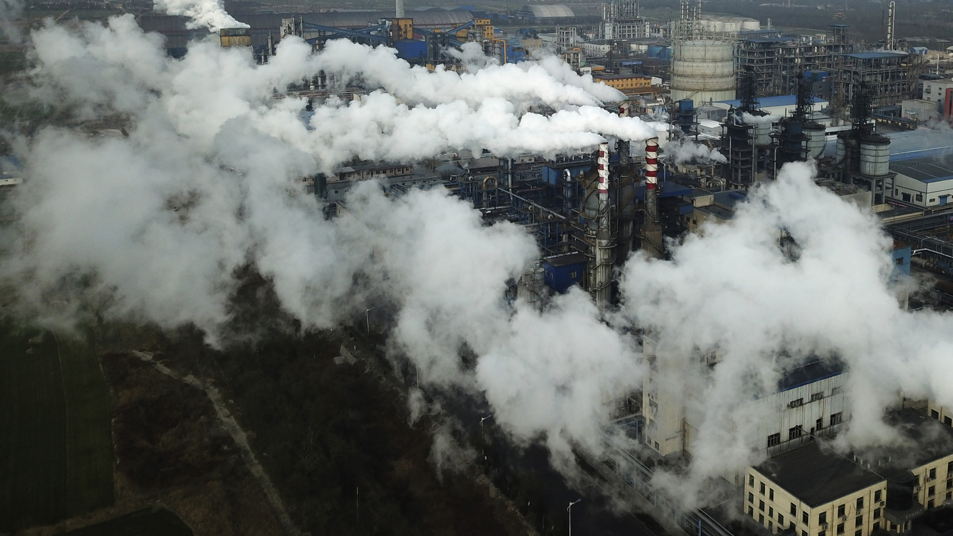 Kohlekraftwerk in Hejin in der zentralchinesischen Provinz Shanxi | AP