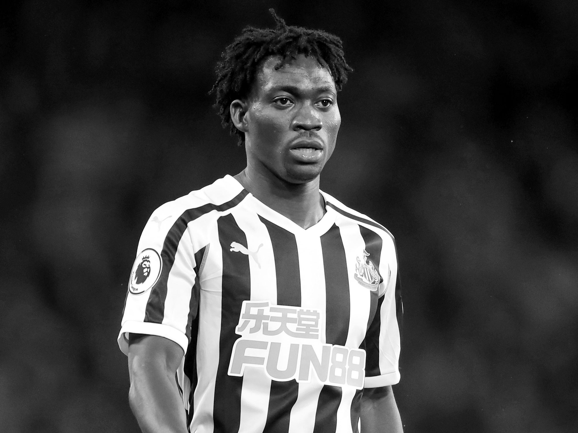 Der verstorbene ghanaische Fußballprofis Christian Atsu  | AP
