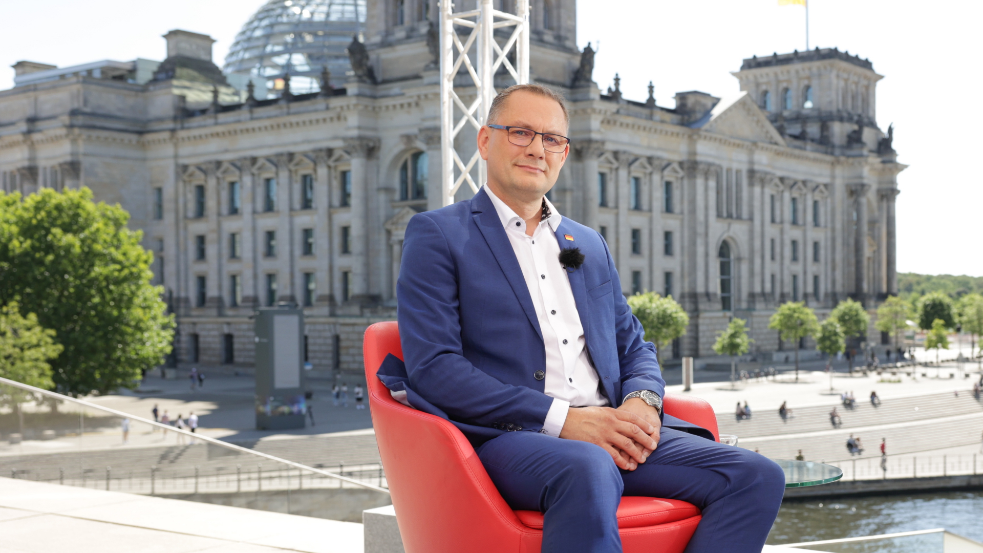 Chrupalla im ARD-Sommerinterview: "Es geht um deutsche Interessen
