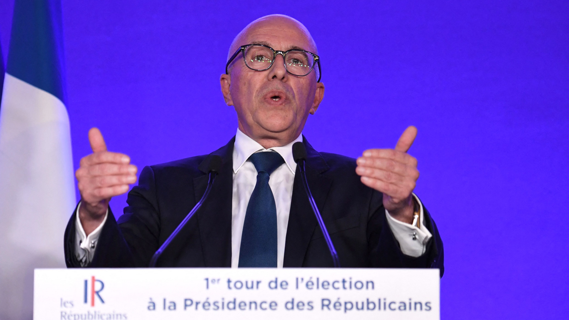 Rechter Hardliner: Der neue Vorsitzende der französischen Konservativen, Éric Ciotti | AFP