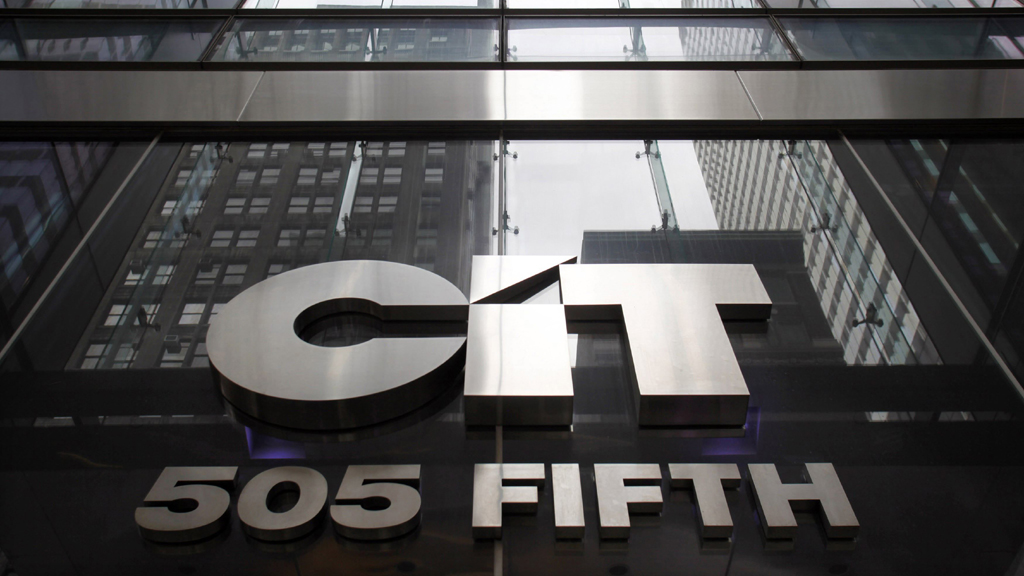 Die Firmenzentrale der Mittelstandsbank CIT in New York