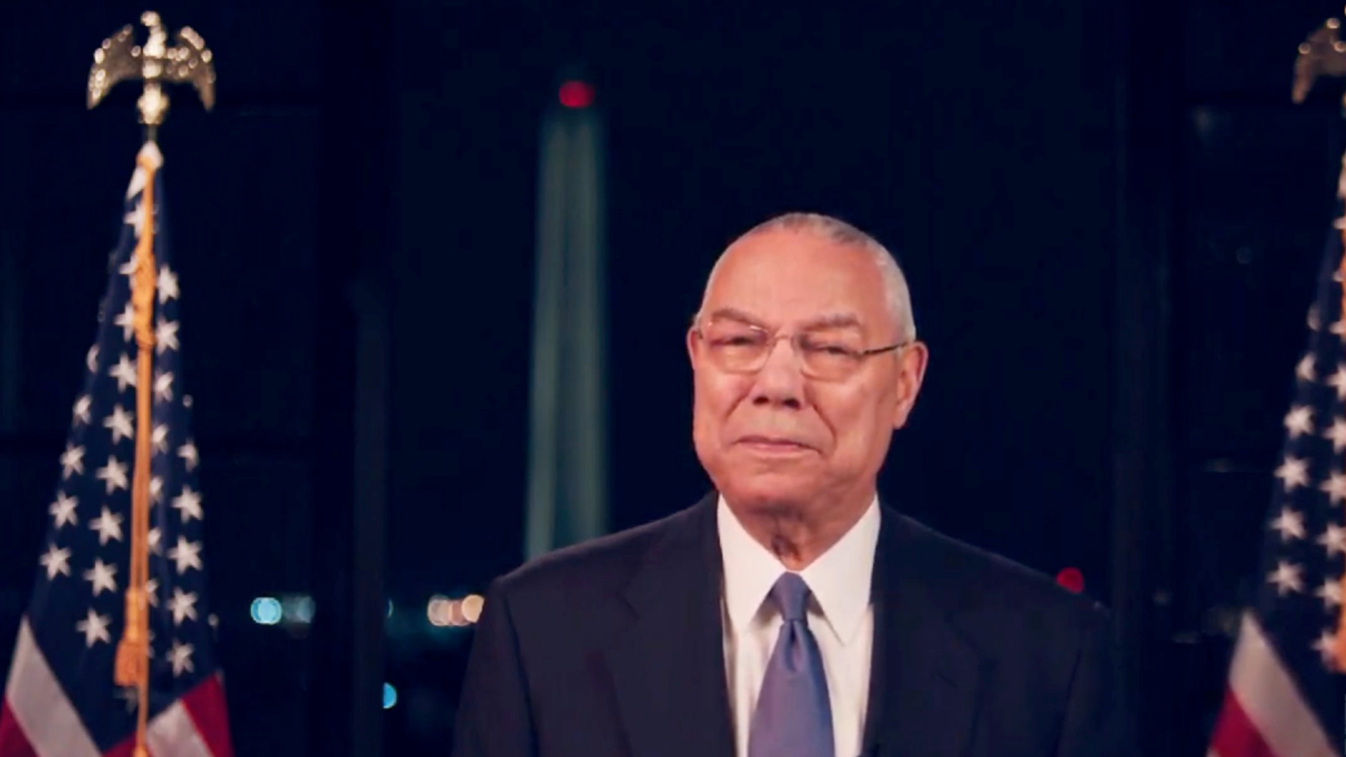Colin Powell auf dem virtuellen Kongress der Demokraten | REUTERS