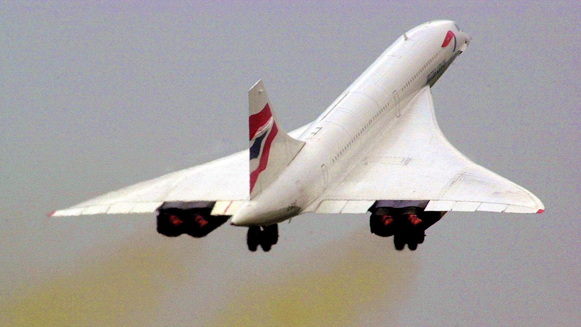 Start einer Concorde