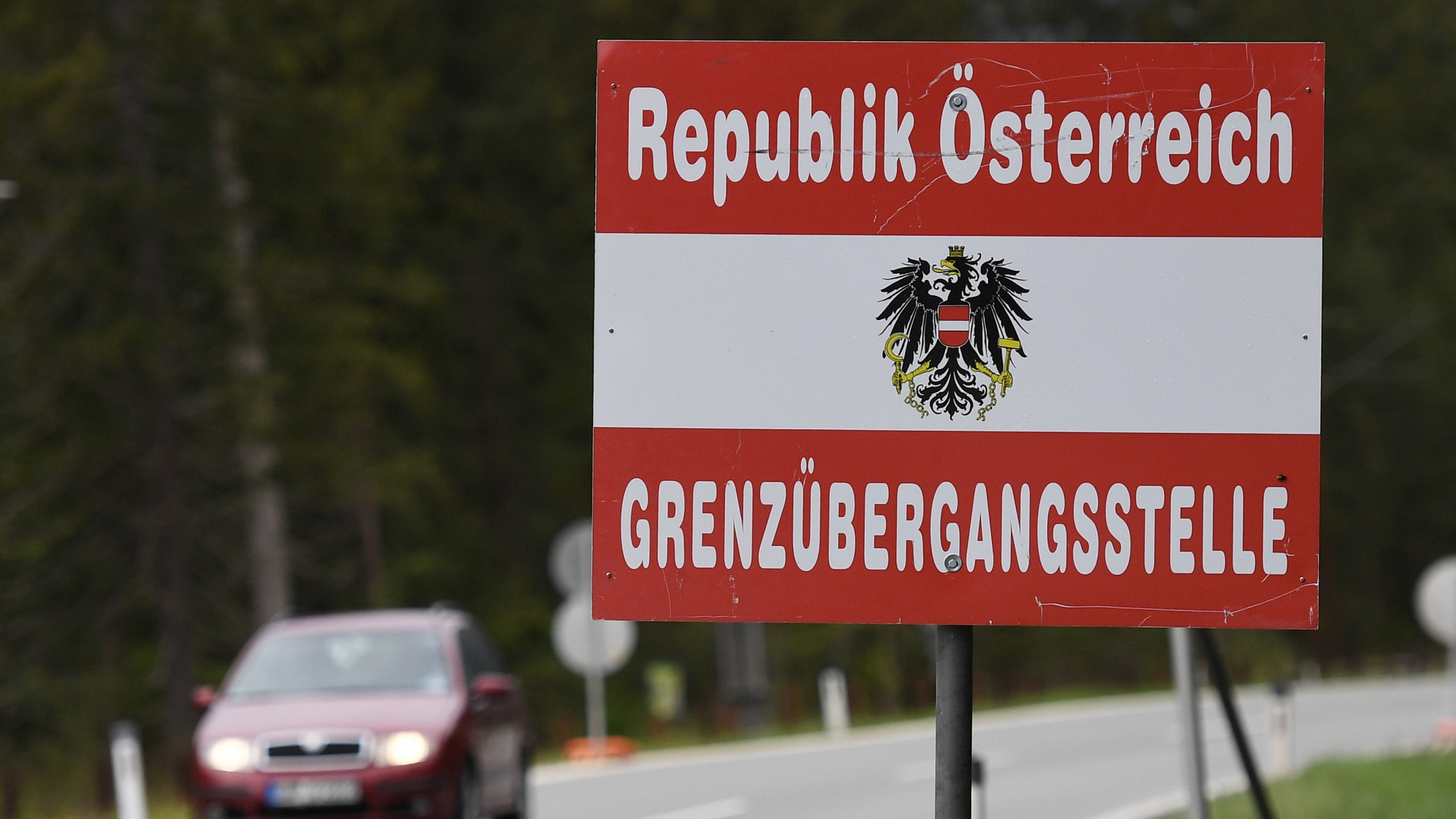 Grenzübergangsstelle in Österreich | dpa