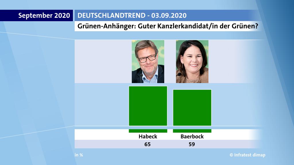 Grünen-Anhänger: Guter Kanzlerkandidat/in der Grünen?