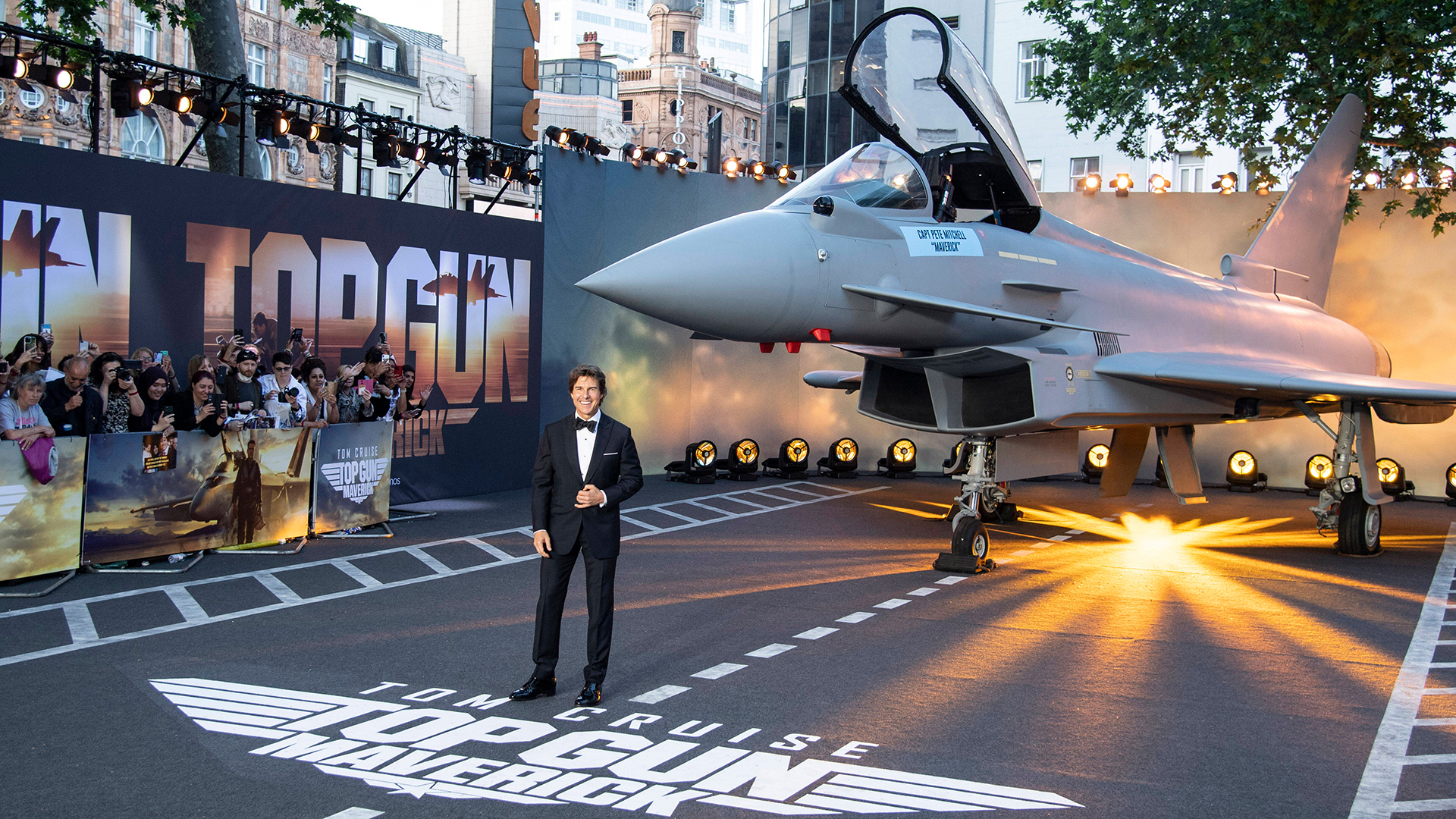 Top Gun: Maverick Royal Filmvorführung am Leicester Square mit Tom Cruise. | IMAGO/Landmark Media