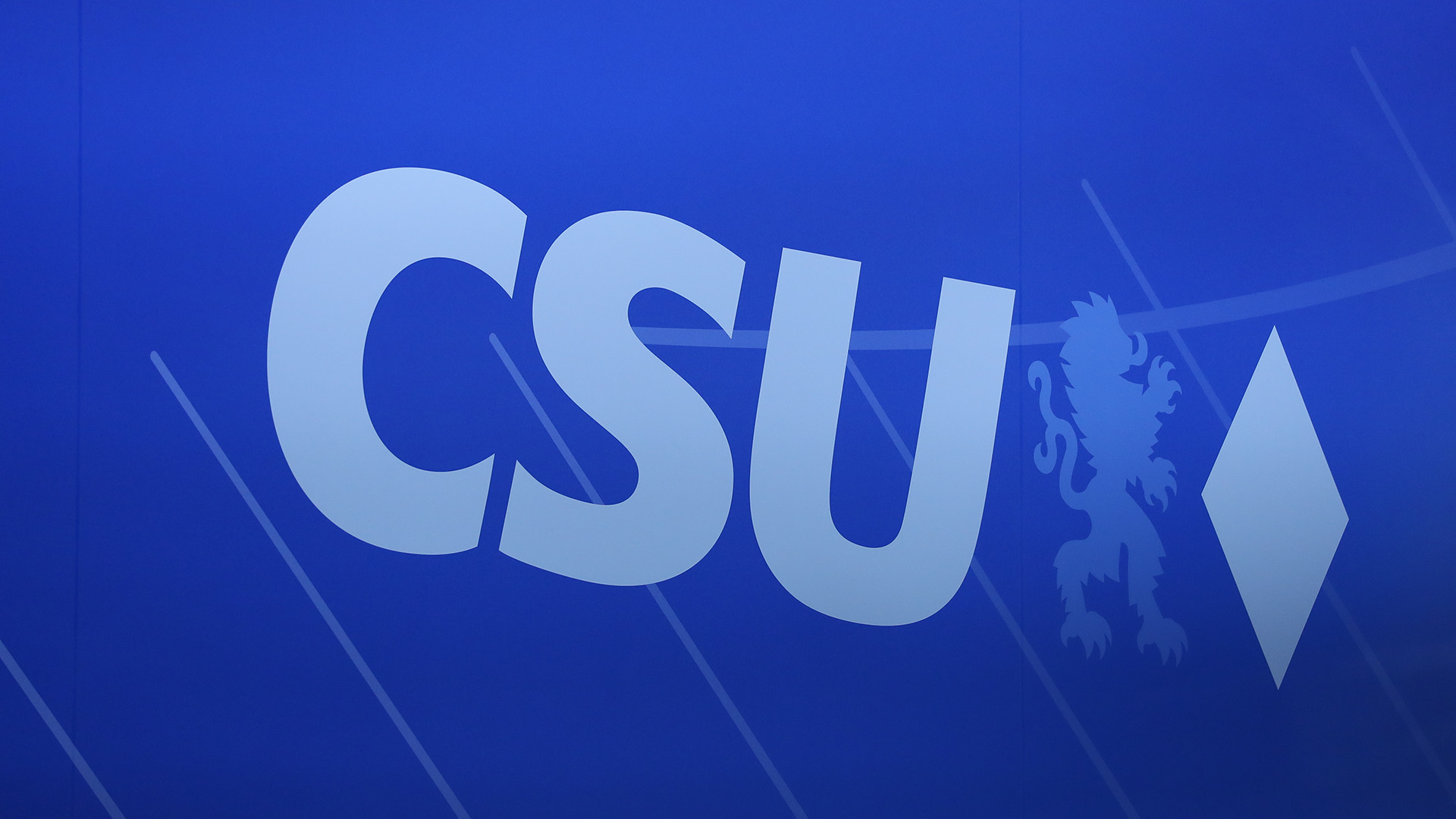 Das Logo der CSU