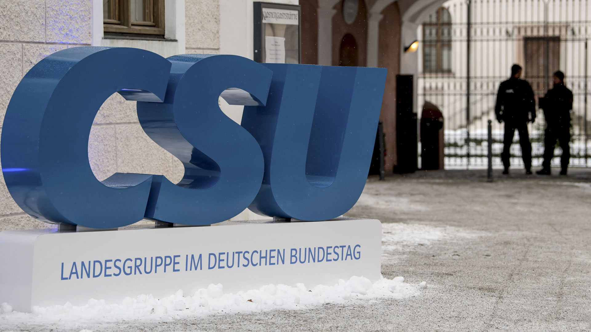 CSU-Bundestagsgruppe tagt in Kloster Seeon