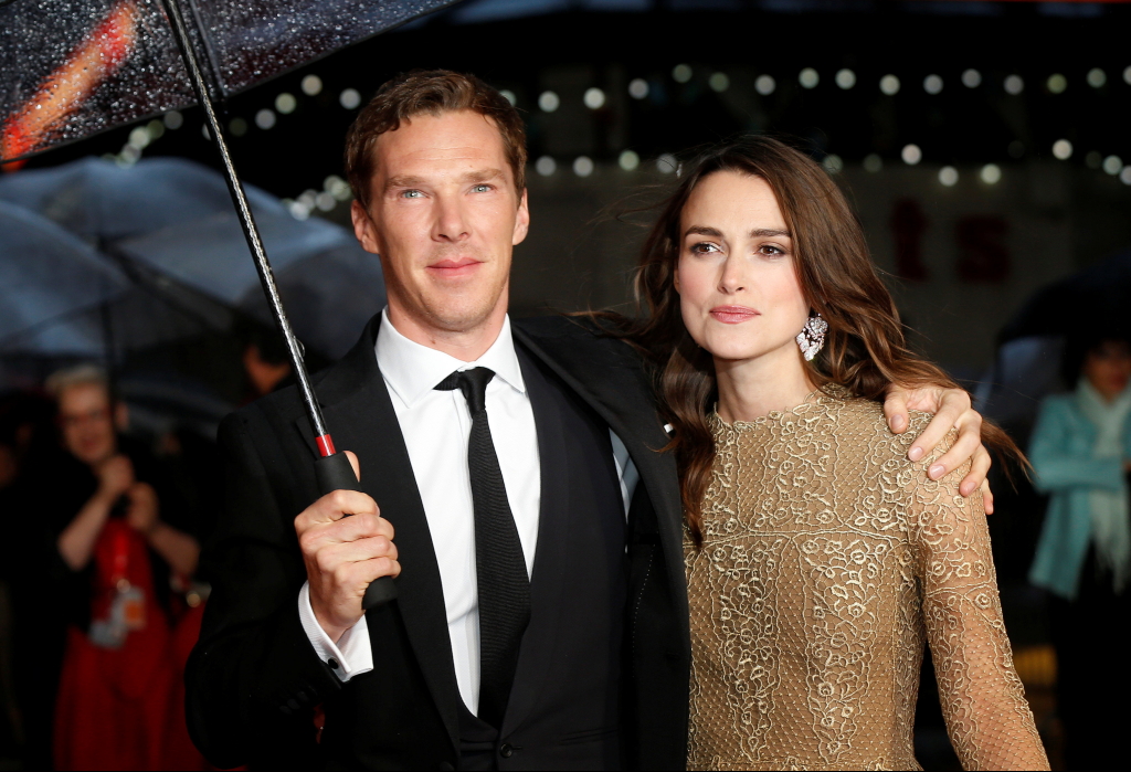 Benedict Cumberbatch und Keira Knightley bei einer Filmpremiere (Archivbild vom Oktober 2014)