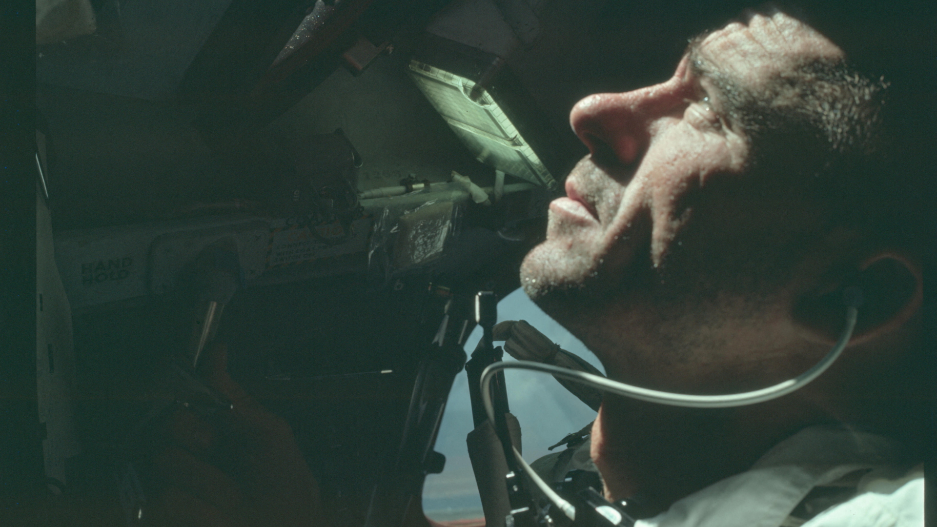 Astronaut Walter Cunningham während der Apollo 7- Mission im Jahr 1968 | via REUTERS