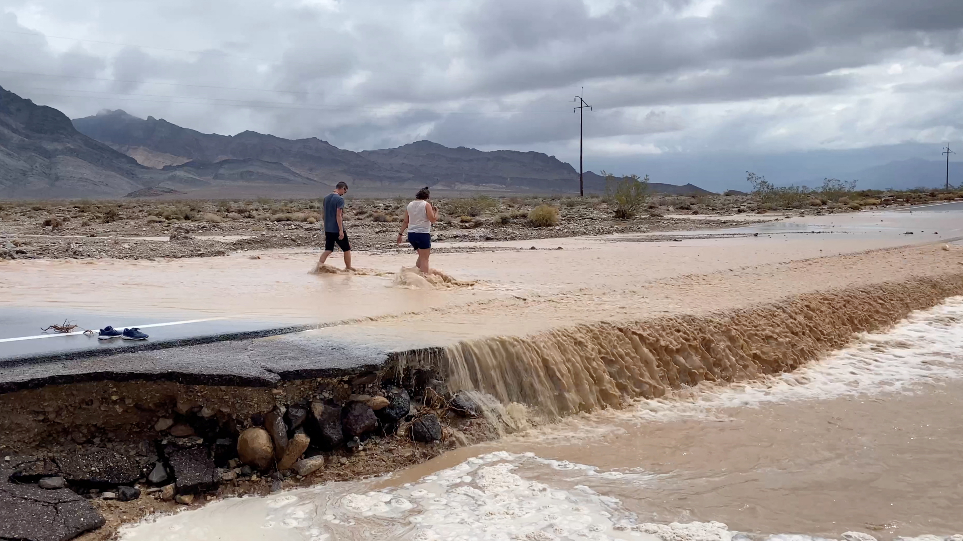 Nach heftigen Regenfällen ist der kalifornische Nationalpark Death Valley geflutet. (aufgenommen am 5. August 2022) | John Sirlin via REUTERS